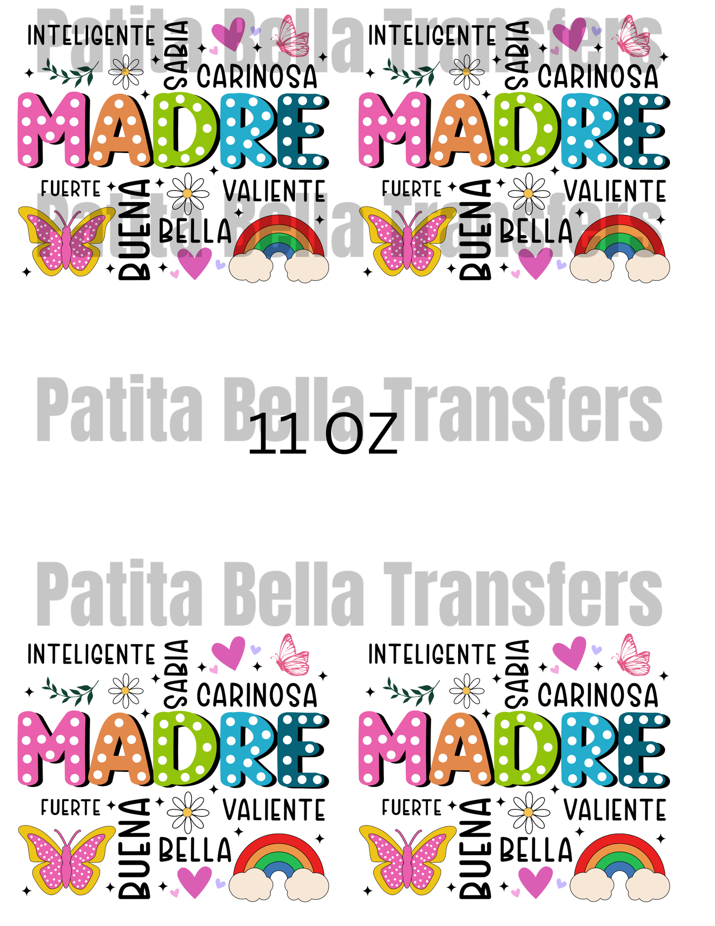 C169 MAMA TRANSFER PARA SUBLIMAR TAZA