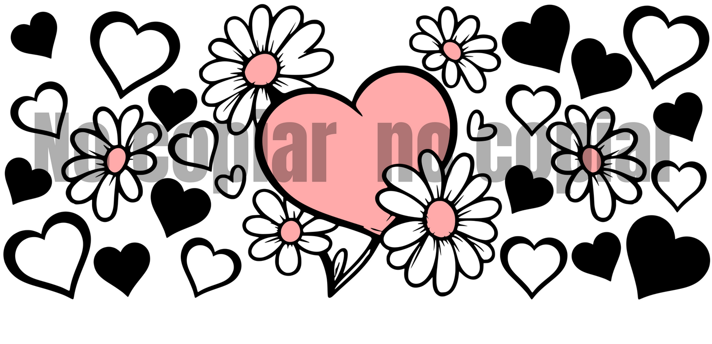 C203 Corazon transfer sublimacion para taza
