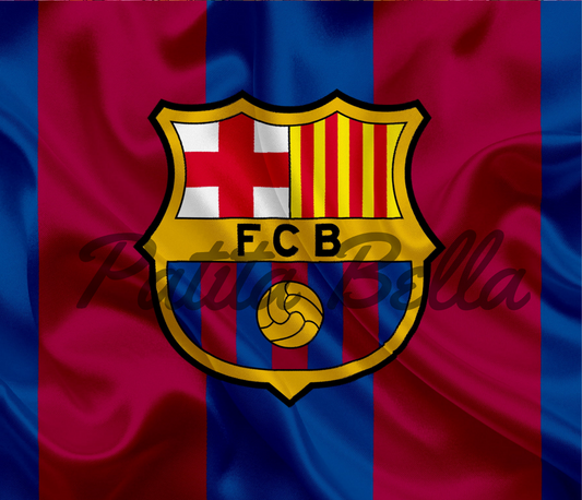 T150 Futbol  BARCELONA Transfer Sublimar Para Tumbler/Termos de 20oz