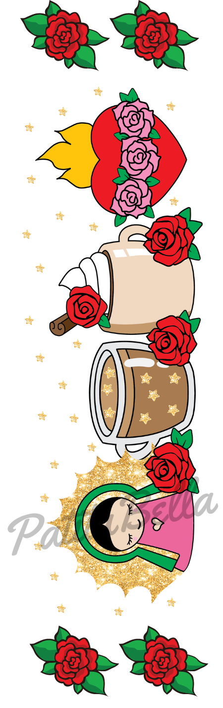 P54 Guadalupe Sticker Para Lapicero