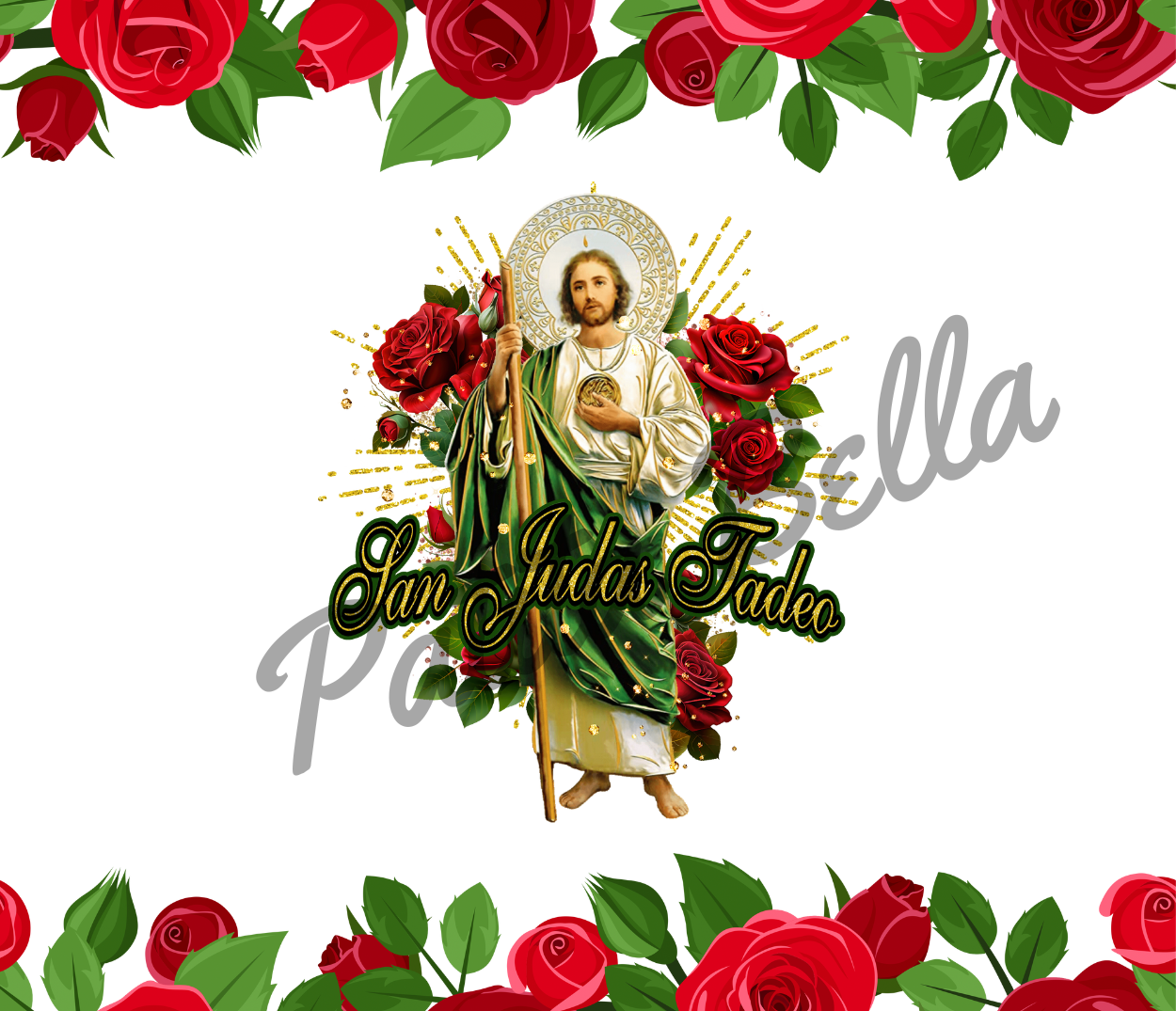 B269 San Judas vinil para termo/vaso de 20oz