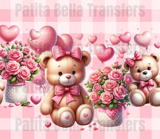 B376 SAN VALENTIN vinil para tumbler de 20 oz