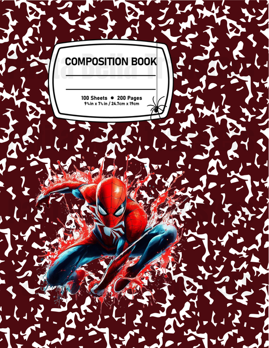 F9 Sticker Vinil Para composition notebook (8.5 x 11in)