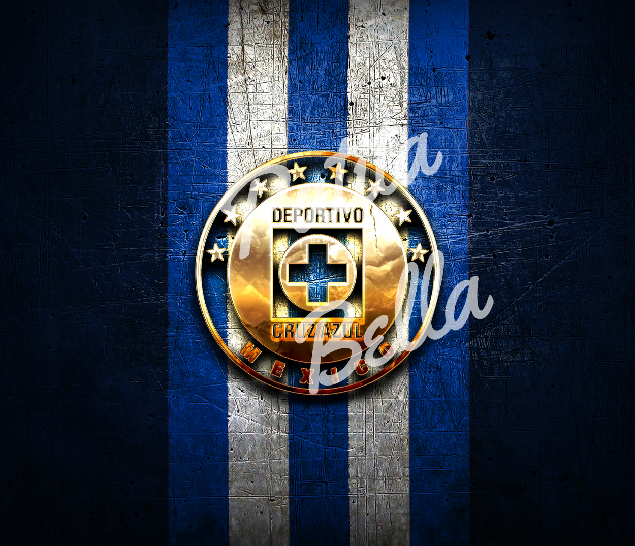 B276 Cruz Azul vinil para termo/vaso de 20oz