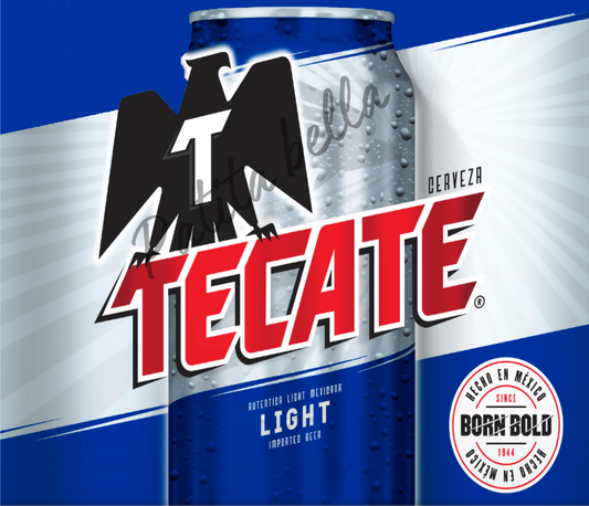 B40 Tecate vinil para termo/vaso de 20oz