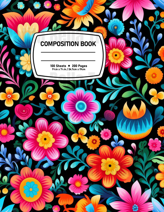 F27 Sticker Vinil Para composition notebook (8.5 x 11in)