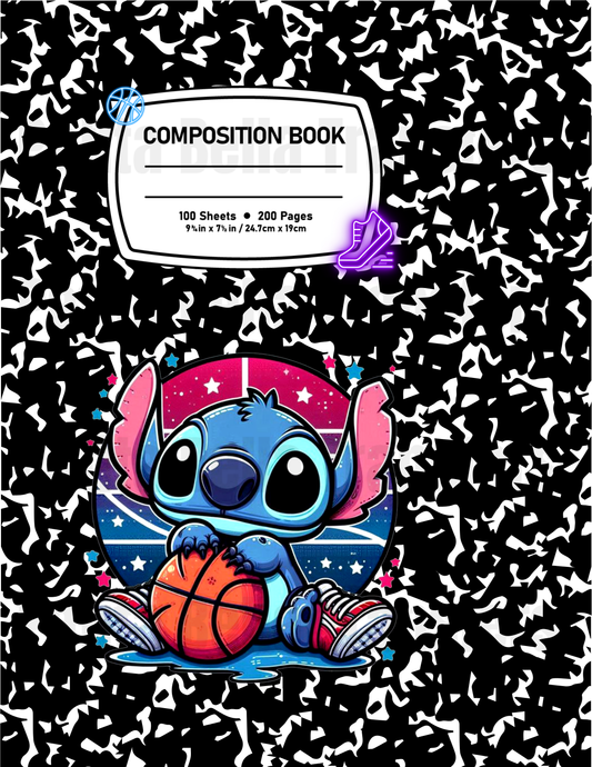 F21 Sticker Vinil Para composition notebook (8.5 x 11in)