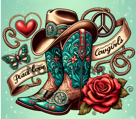 T297 Botas transfer para sublimacion tumbler de 20oz