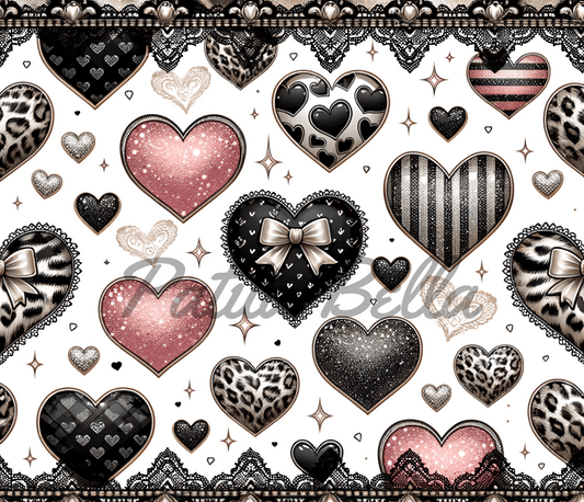 T303 Valentines Corazon  Transfer Sublimar Para Tumbler/Termos de 20oz