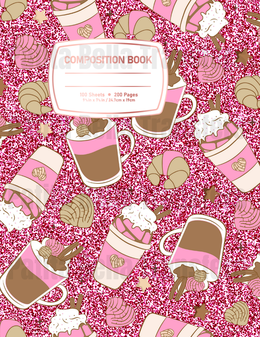 F53 Sticker Vinil Para composition notebook (8.5 x 11in)