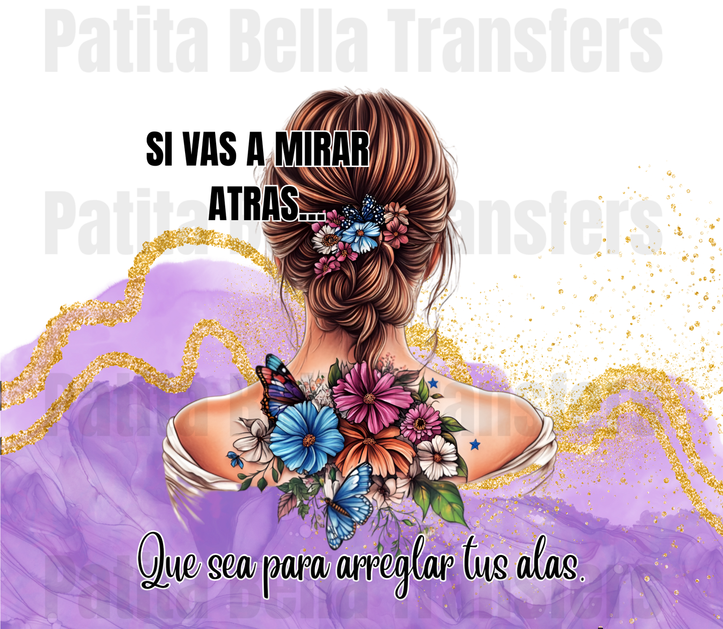 T34 MAMA transfer para sublimar termo/vaso de 20oz