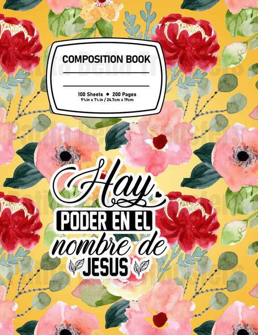 F30 Sticker Vinil Para composition notebook (8.5 x 11in)