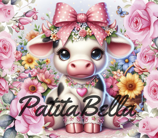 T252 Vaquita transfer para sublimar tumbler de 20 oz