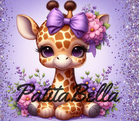 T102 Jirafa transfer para sublimar tumbler de 20 oz