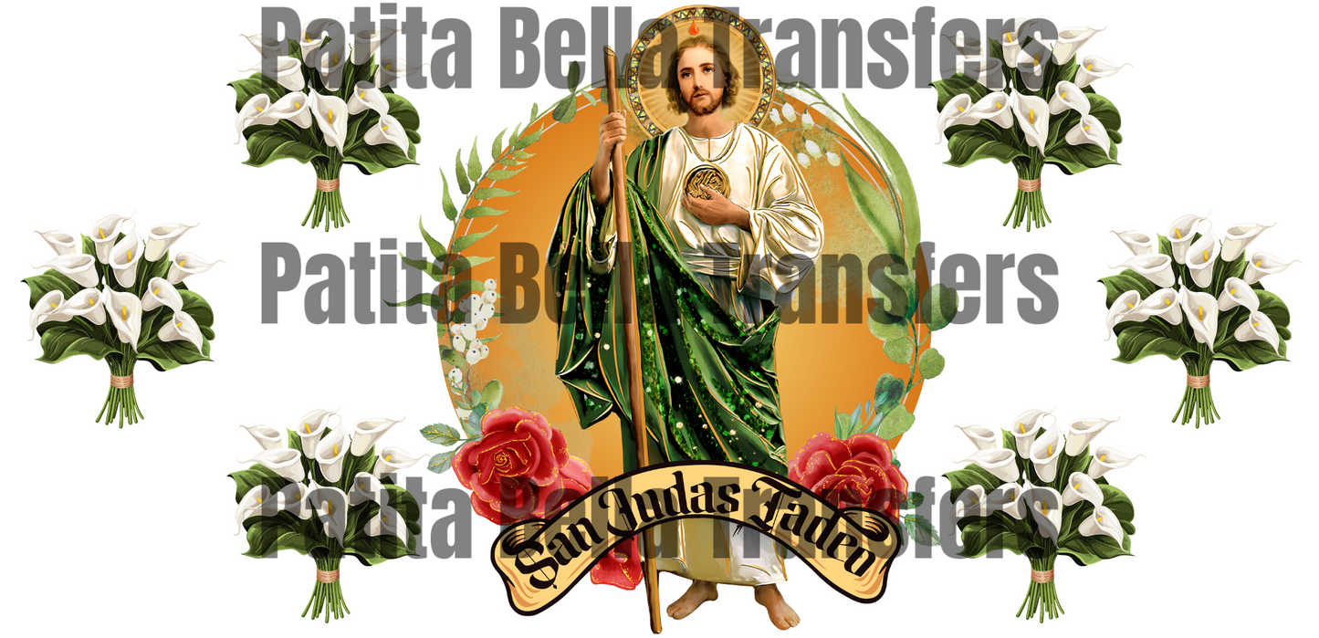 L290 SAN JUDAS BIBLIA SUBLIMACION 16 OZ