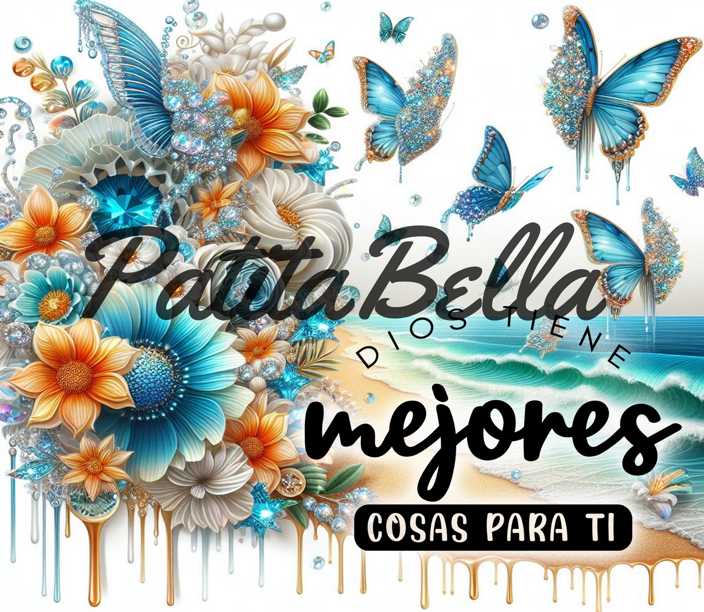 B83 Dios Tiene Mejores Cosas Para Ti vinil para tumbler de 20 oz