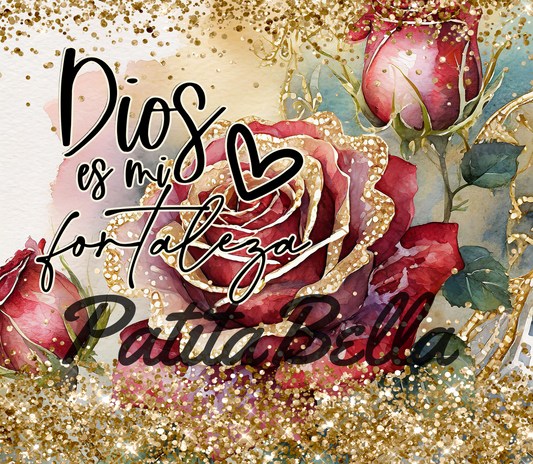 T97 Rosas transfer para sublimar tumbler de 20 oz