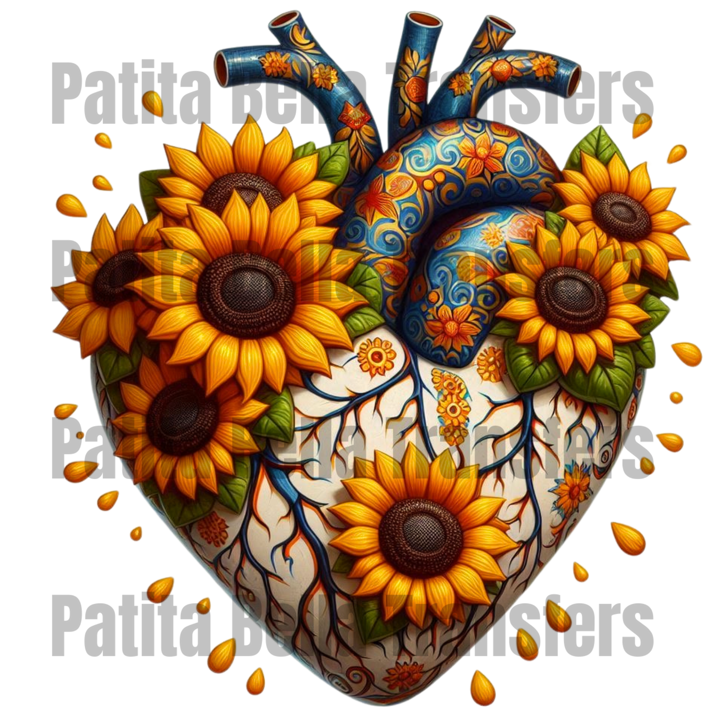 E158 CORAZON TALAVERA TRANSFER DE SUBLIMACION PARA PLAYERA
