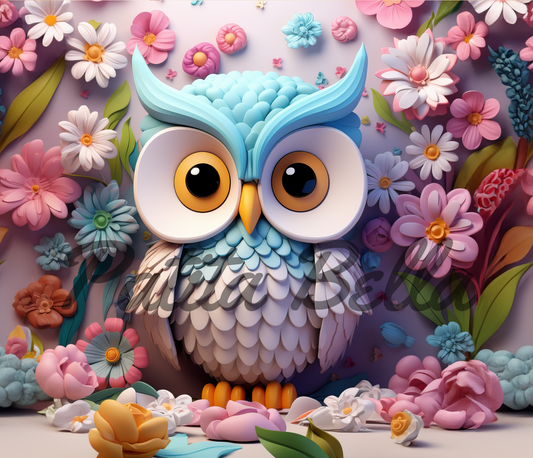 B237 Buo 3D vinil para termo/vaso de 20oz