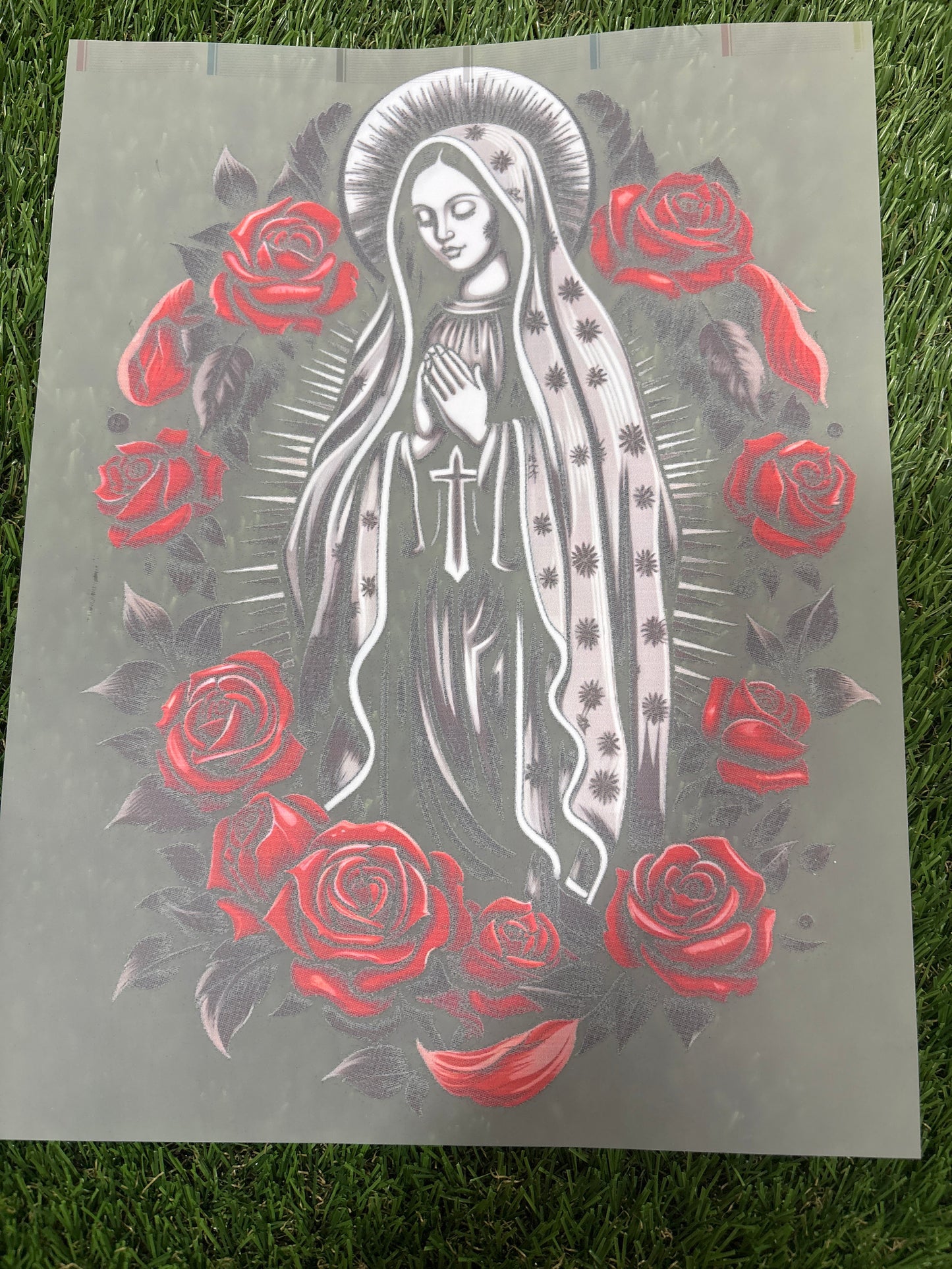 M38 DTF transfer para playera