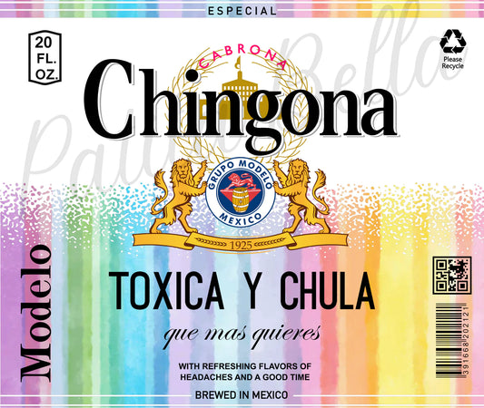 T420 Chingona transfer para sublimacion tumbler de 20oz