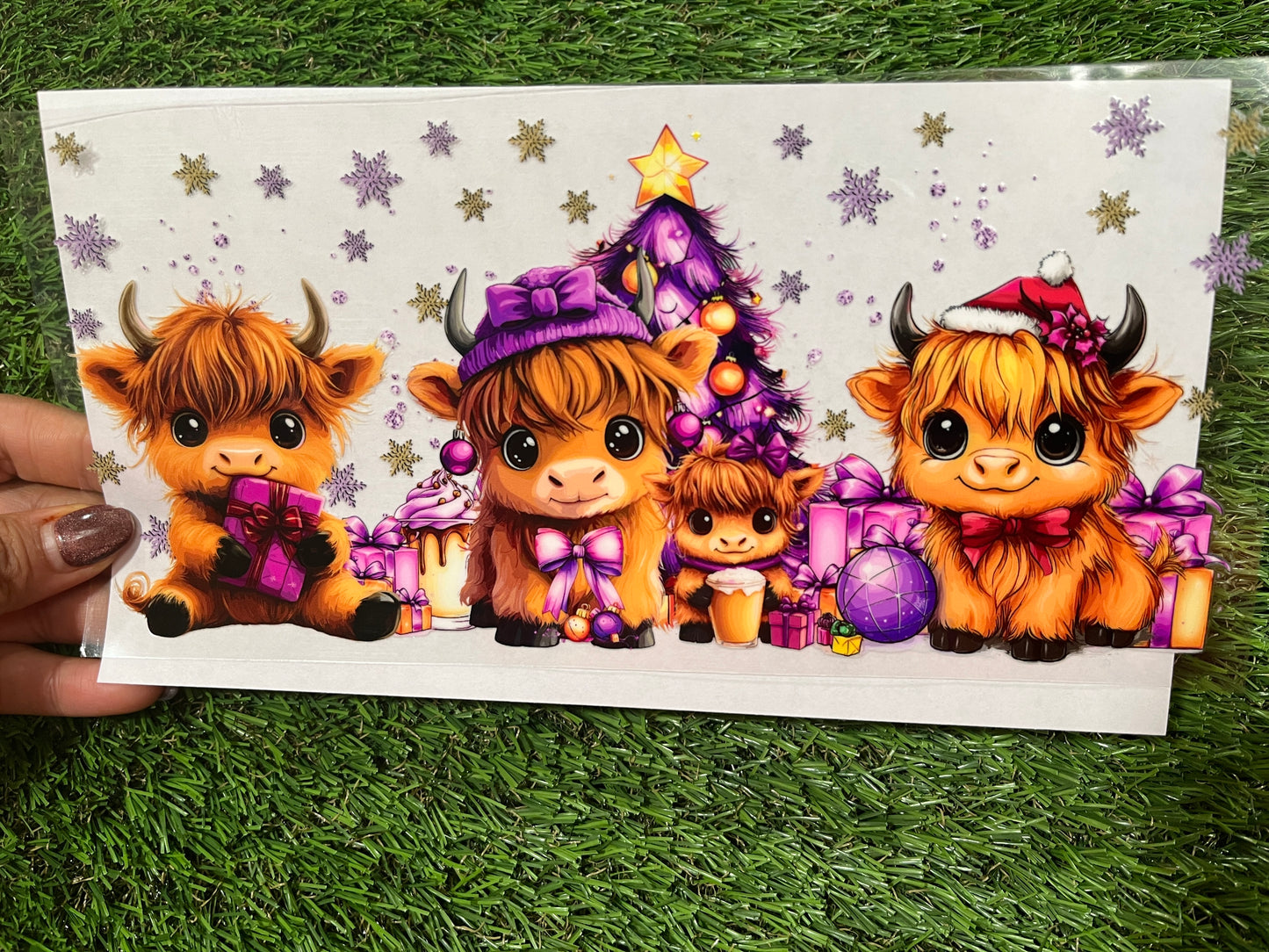 U110 UVDTF Para vaso de 16oz