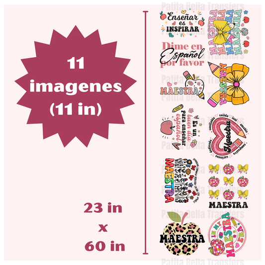 G10 Maestra Hot Peel DTF Gang Sheet