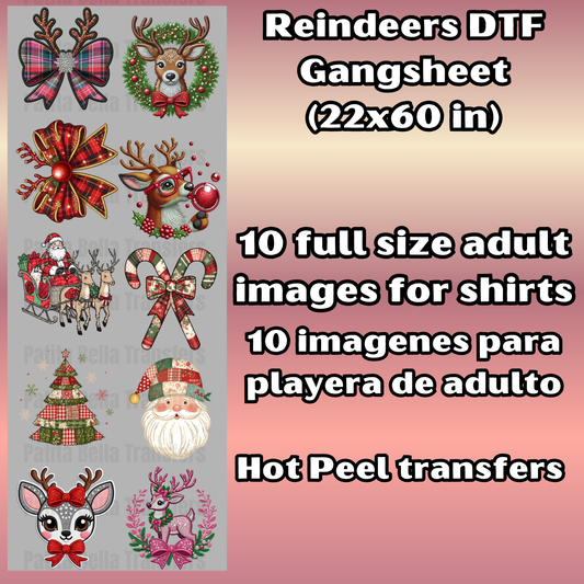 G43 Venados Hot Peel DTF Gang Sheet