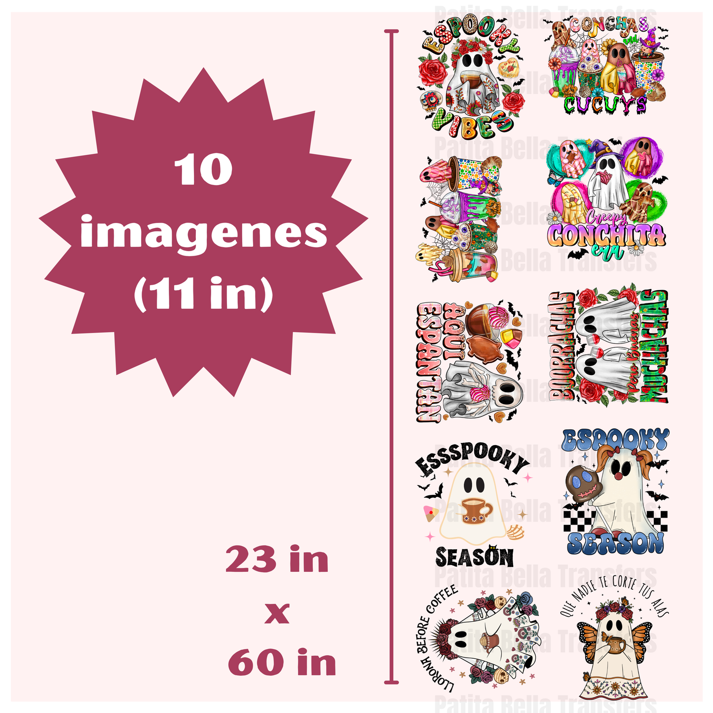 G4 Espooky Season Hot Peel DTF Gang Sheet