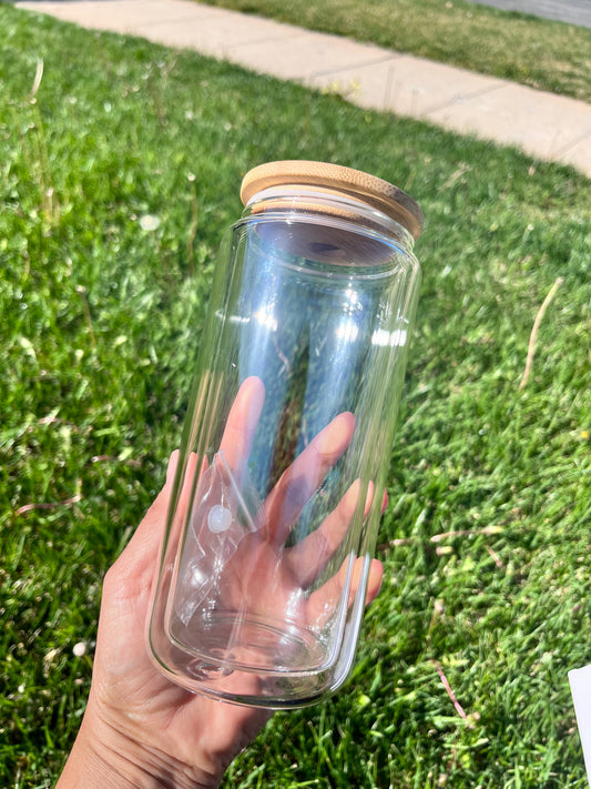 X300 PAQUETE de 10 Snowglobe Vaso de Cristal  - 16oz