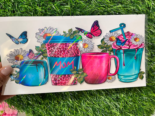 X18 UVDTF Holografico para 16oz