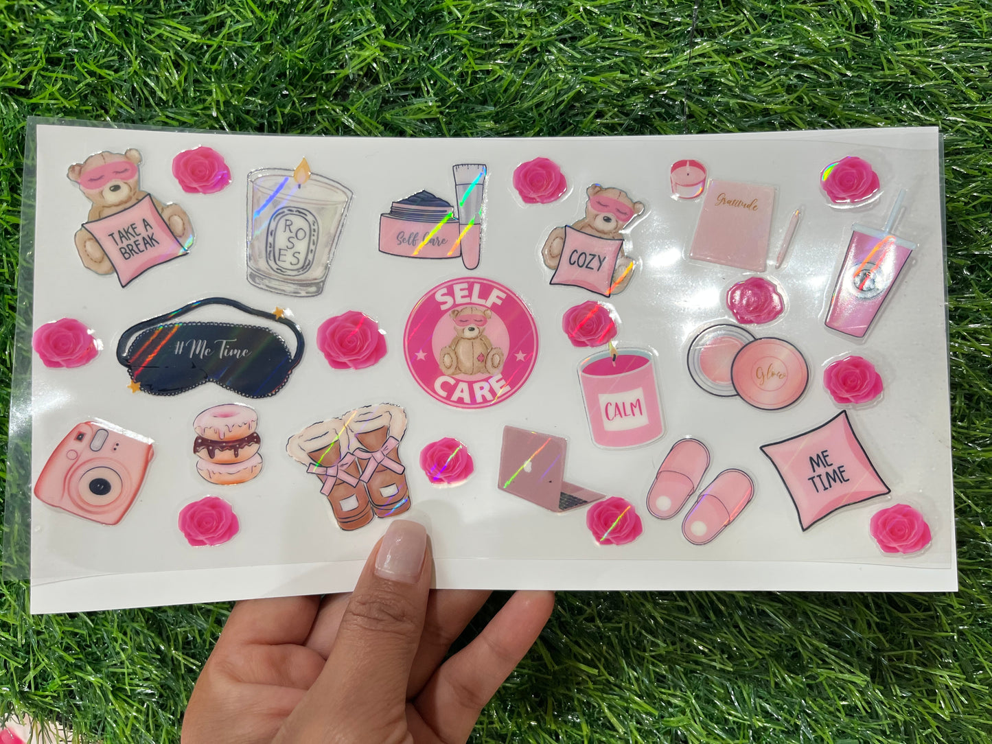 X23 UVDTF Holografico para 16oz