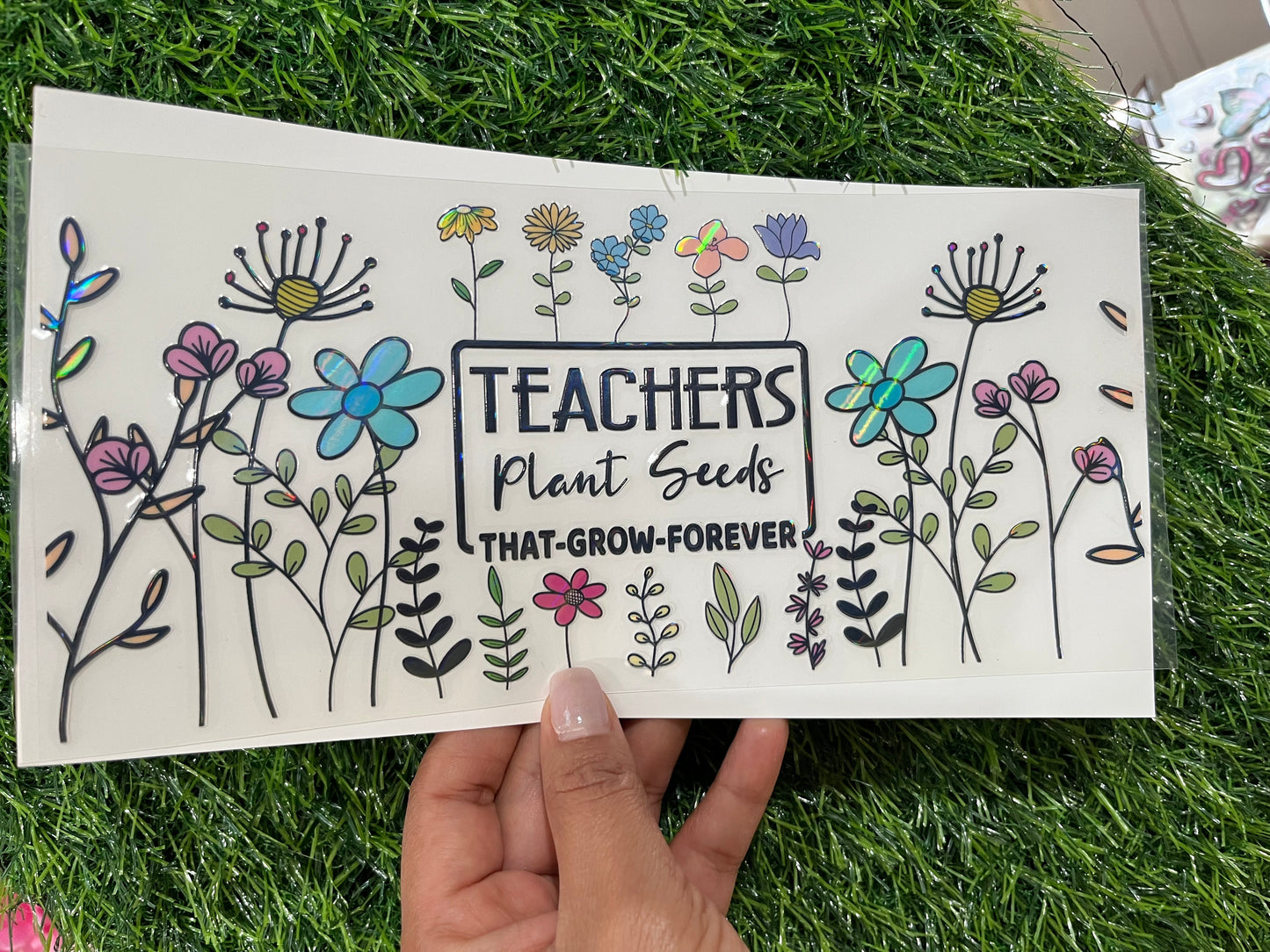 X29 UVDTF Holografico para 16oz