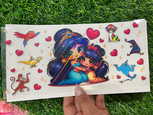 X14 UVDTF Holografico para 16oz