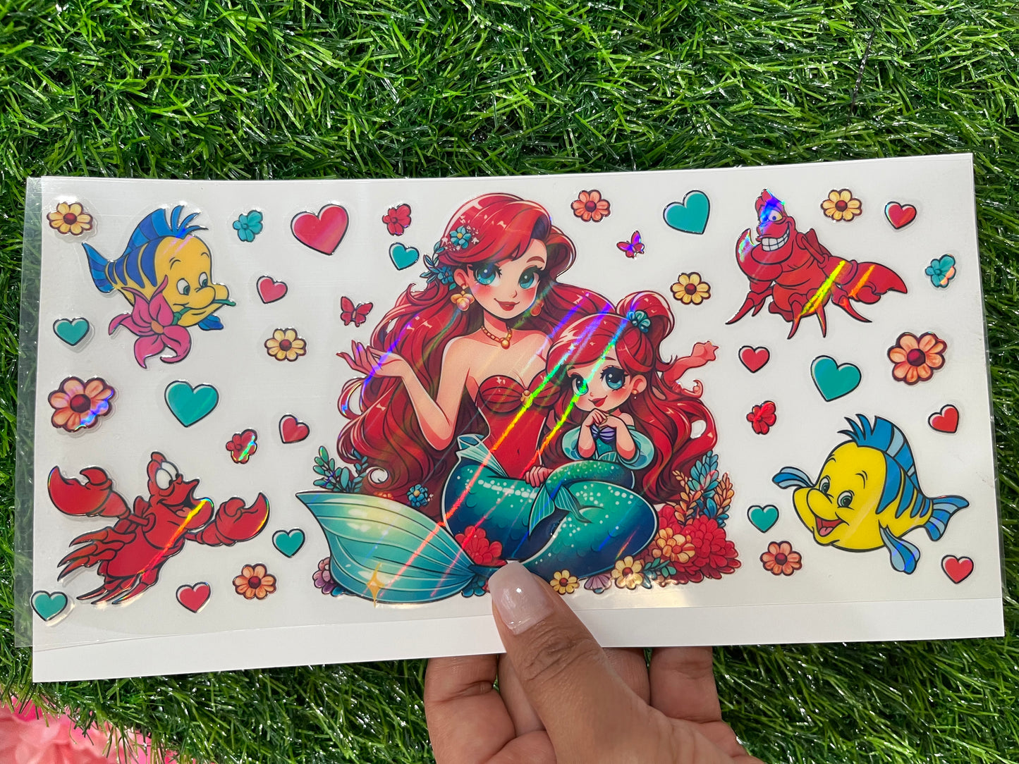 X15 UVDTF Holografico para 16oz