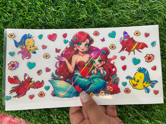 X15 UVDTF Holografico para 16oz