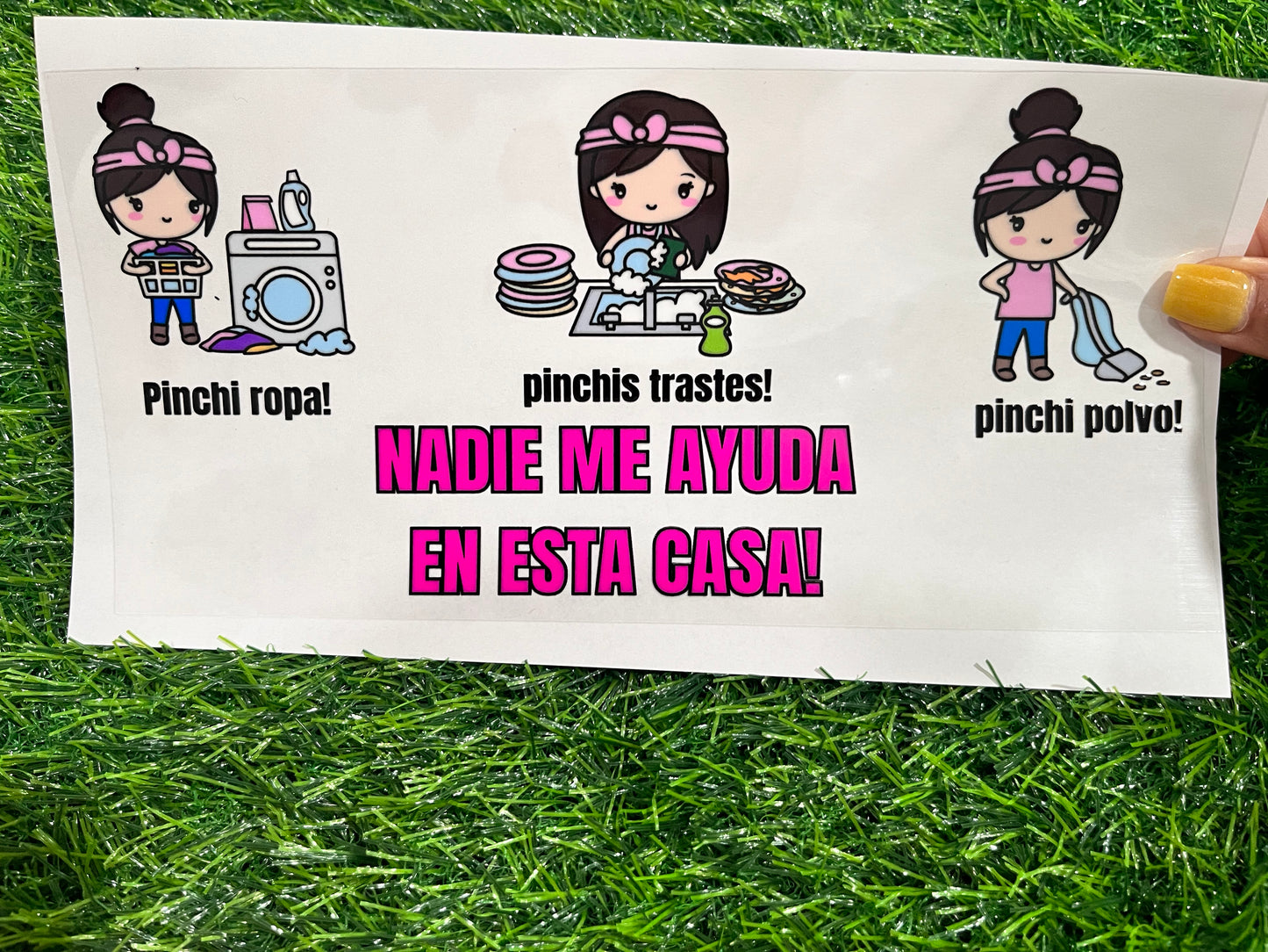 U80 UVDTF PARA VASO DE 16 OZ