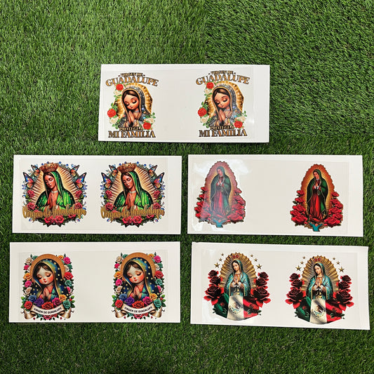 PU8 Paquete 5 pcs/uvdtf para vaso