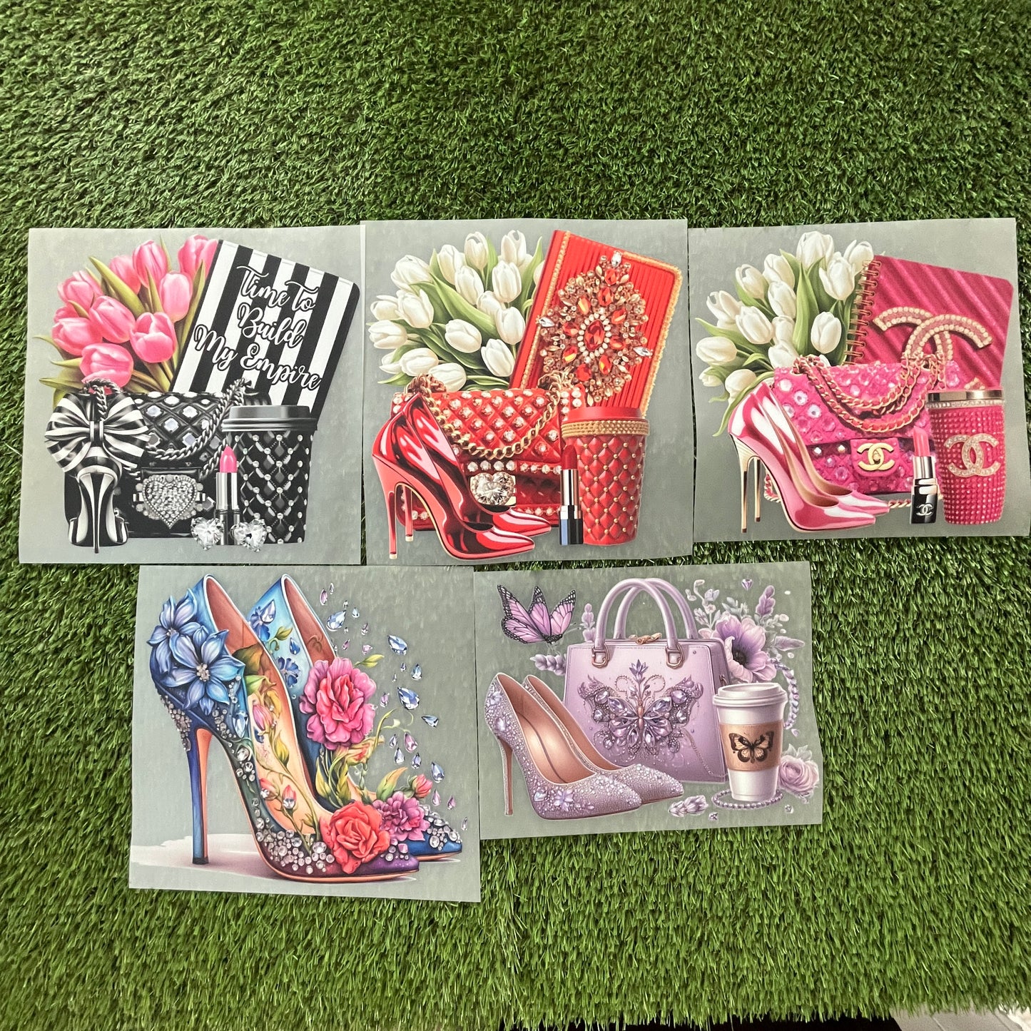 P11 Paquete de DTF PARA PLAYERA /5 PIEZAS