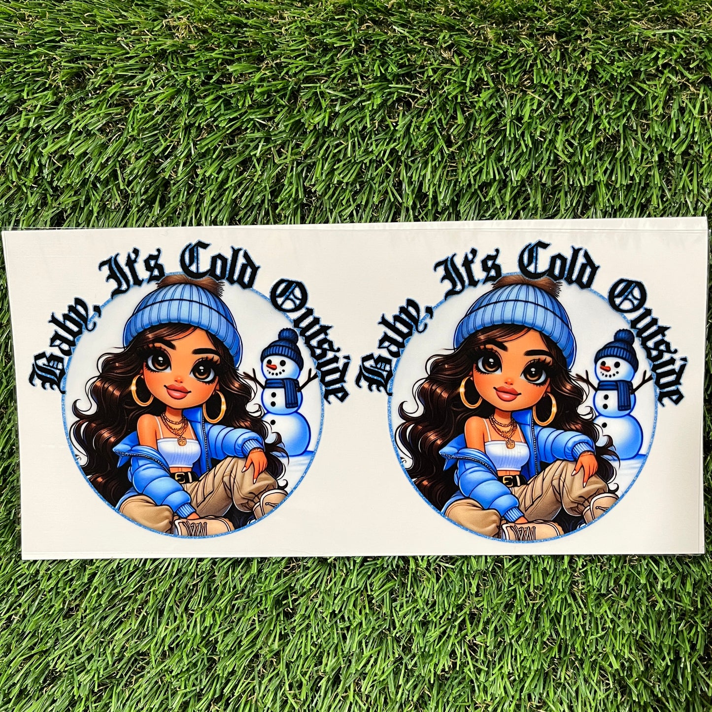 U61 UVDTF Para vaso de 16oz