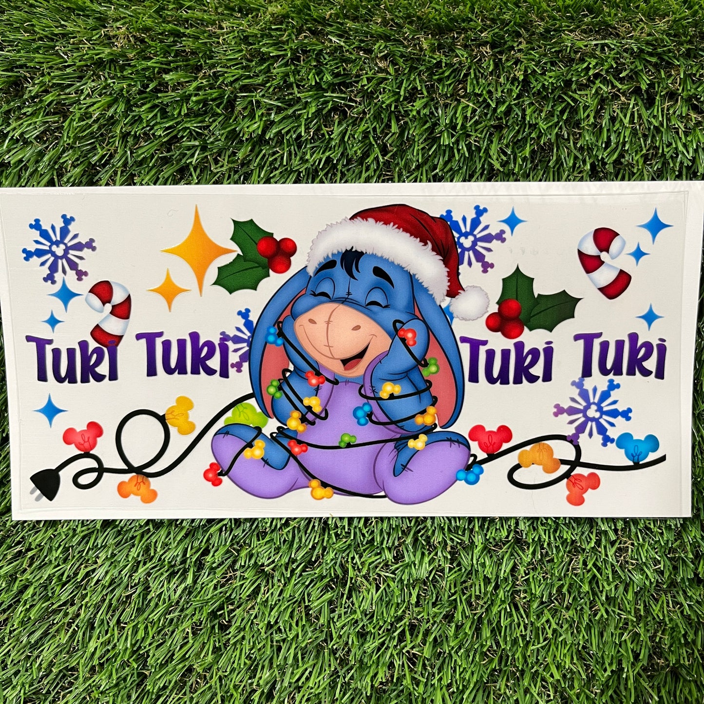 U110 UVDTF Para vaso de 16oz