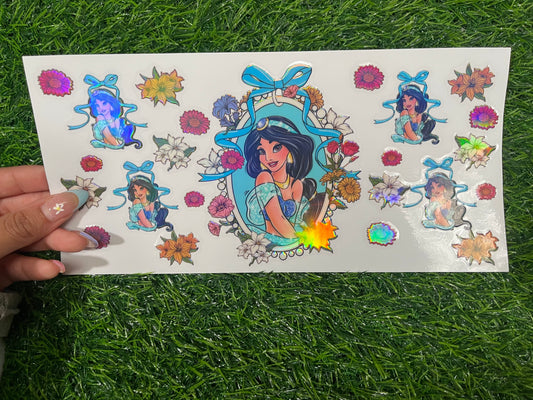 X41 UVDTF Holografico para 16oz