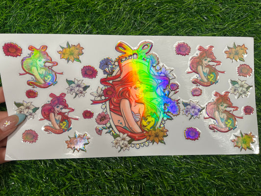 X42 UVDTF Holografico para 16oz