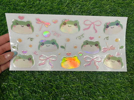 X48 UVDTF Holografico para 16oz