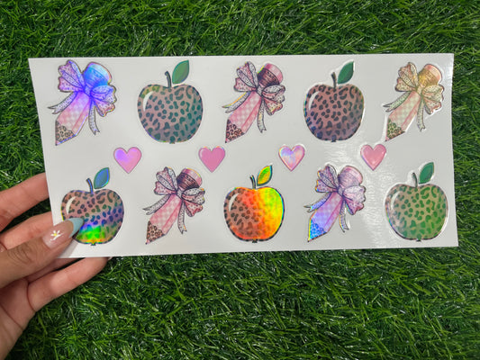 X58 UVDTF Holografico para 16oz