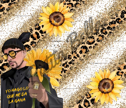 Bad Bunny Girasol Tumbler Vaso