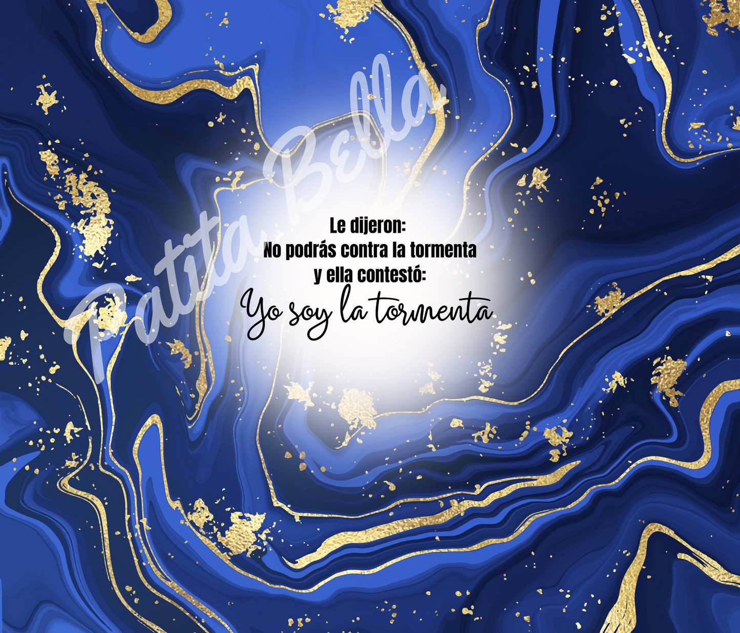 Yo Soy La Tormenta Tumbler