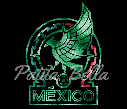 T339 Deportes Mexico Transfer Sublimacion Para Tumbler/Termos de 20oz