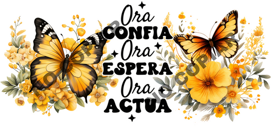 L257 Ora Confia transfer para sublimar vaso de 16 oz