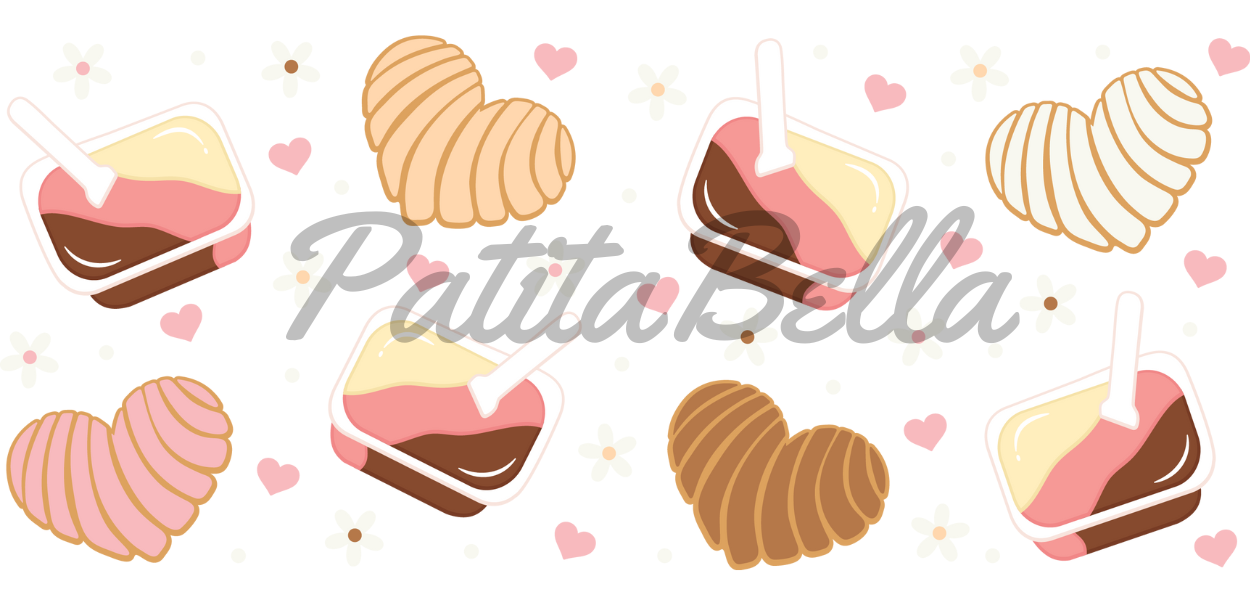 Q20 Concha Duvolin sticker vinil de libbey cristal 16oz